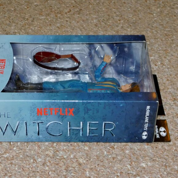 2021 McFarlane Netflix The Witcher 7" Jaskier Figure MIB Brand New - Picture 7 of 11